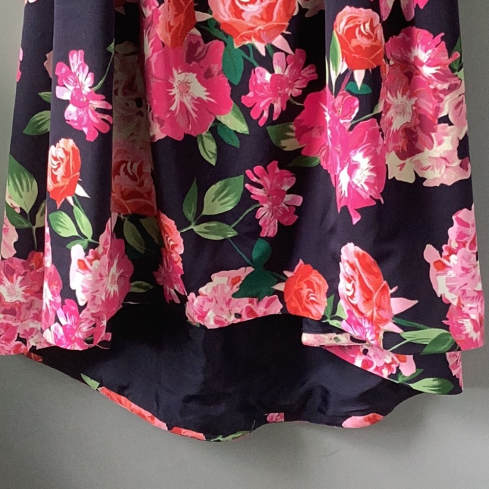 ELIZA J High Low Floral Skirt - Picture 4 of 10